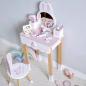 Preview: 360Home weiß pink  Hasen Ohre Bunny ears Schminktisch